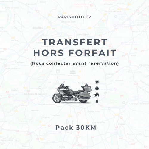 Taxi Moto - Forfait Pack 30 km