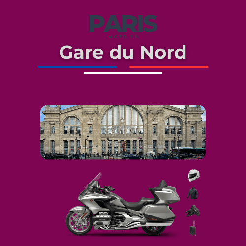 Taxi Moto Gare du Nord — Prix Fixe 60€ | Eurostar & TGV | 24h/24