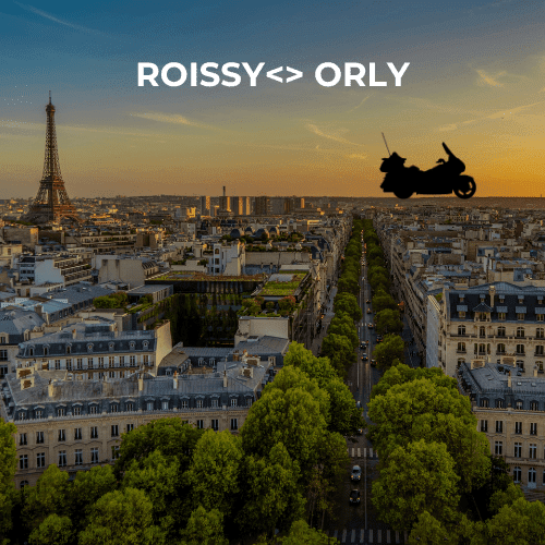 Tarif Taxi moto à Roissy vers Orly