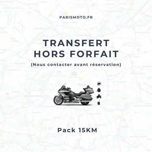Taxi Moto Forfait 15 km — Prix Fixe 70€ | Paris & Banlieue