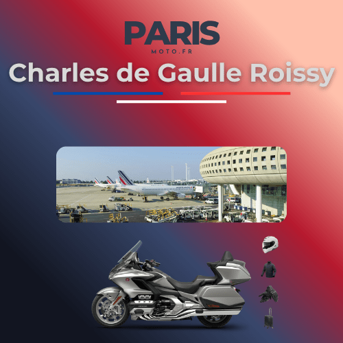 Taxi Moto Roissy CDG — Prix Fixe 120€ | 24h/24